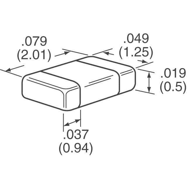 08051C132KAT2A KYOCERA AVX  Ceramic Capacitors